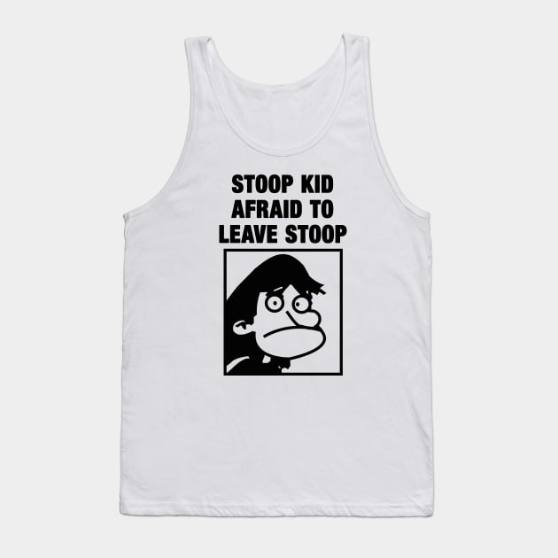 Stoop Kid Afraid To Leave Stoop - Hey Arnold, Nickelodeon, The Splat Tank Top by 90sBlock